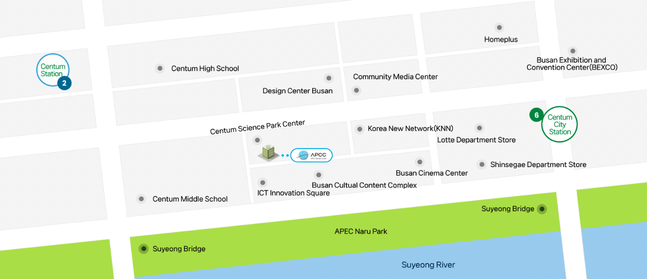 Apec Climate Center Map