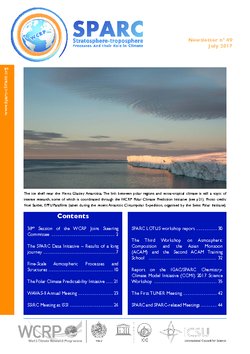 SPARC Newsletter 49 Cover